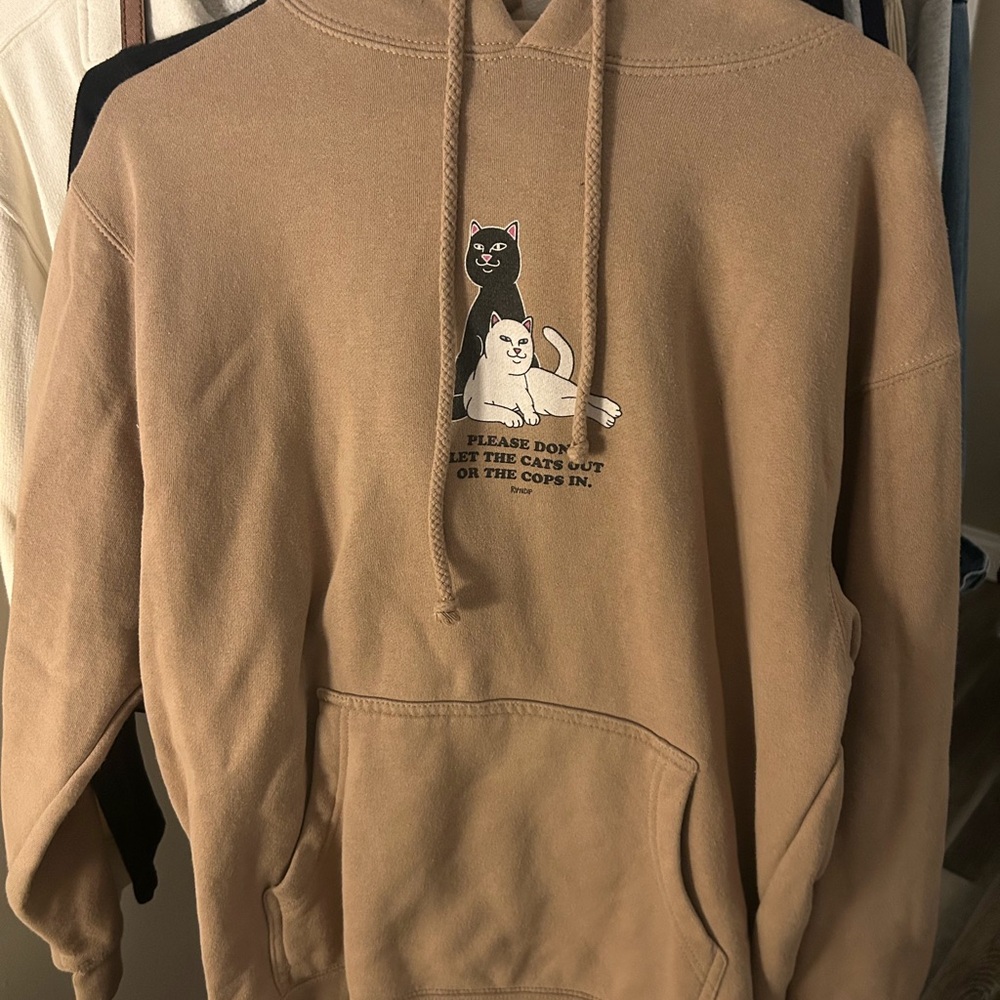 Ripndip Tan Graphic Hoodie